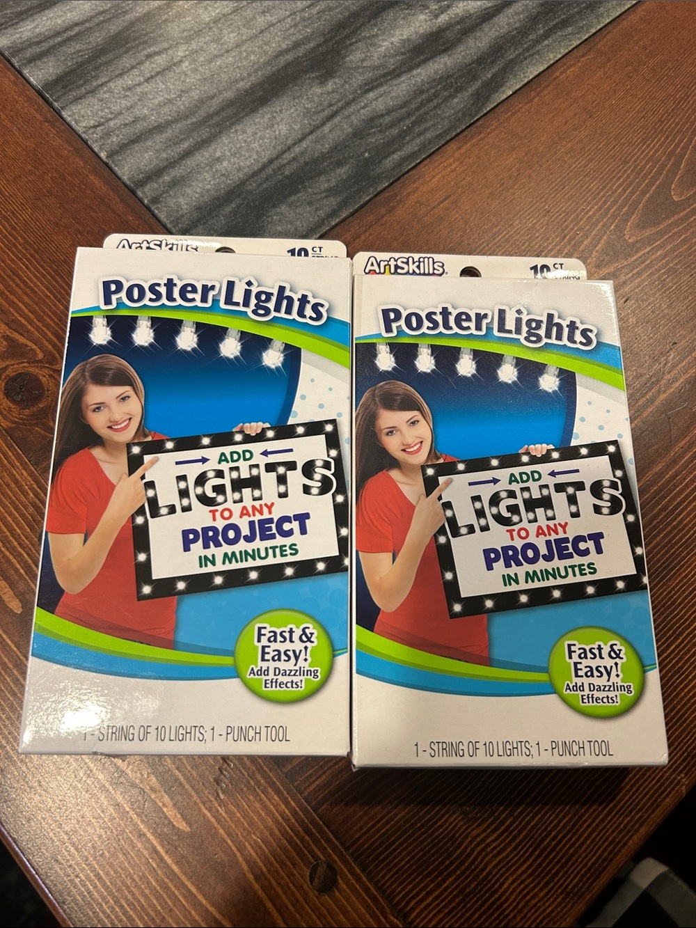 New! Art skills poster lights